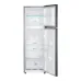 Samsung RT29HAR9DBS/D3 Refrigerator with doors open, showing empty freezer and refrigerator compartments.