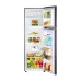 Samsung RT29HAR9DUT/D3 Refrigerator with doors open, showing empty freezer and fresh food compartments.