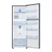 Samsung RT34K5532UT/D3 Refrigerator with doors open, showing empty shelves and storage compartments.
