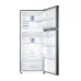 Samsung RT47K6231BS/D3 Refrigerator interior view showing shelves, freezer compartment, and door storage bins