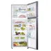 Samsung RT47K6231UT/D3 Refrigerator interior view showing shelves, freezer compartment, and storage bins