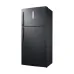 Straight front view of the Samsung RT65K7058BS/D2 620L Twin Top Mount Refrigerator highlighting the large twin top‑mount design.