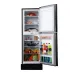 Front open view of the Singer 200L Top Mount Refrigerator stocked with fresh food, drinks, vegetables, and frozen items.
