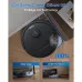 Corner view of Ecovacs DEEBOT T30C Robot Vacuum Cleaner using TruEdge 2.0 for complete edge and corner coverage.
