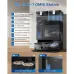 Docking station view of Ecovacs DEEBOT T30C Robot Vacuum Cleaner with 10-in-1 OMNI base for washing, drying, and auto-emptying.