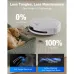 Pet-friendly view of Ecovacs DEEBOT T90 PRO OMNI Robot Vacuum Cleaner with ZeroTangle 4.0 brushes preventing hair tangles.