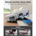 Performance view of Ecovacs DEEBOT T90 PRO OMNI Robot Vacuum Cleaner climbing thresholds smoothly with TruePass technology.