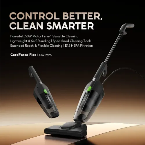 Oraimo CordForce Flex 2-in-1 Vacuum Cleaner (OSV-252A)