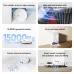 Promotional layout of Xiaomi Robot Vacuum H50 Pro highlighting 15,000Pa suction, obstacle avoidance, and mop pad lifting.
