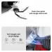 Detail view of Xiaomi Robot Vacuum H50 Pro showing dual-claw spiral side brush and anti-tangle main brush design.