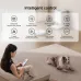 Lifestyle view of Xiaomi Robot Vacuum H50 Pro controlled via smartphone app with intelligent cleaning modes and reports.