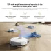 Cleaning action view of the Xiaomi S40 Pro Robot Vacuum Cleaner lifting debris and mopping with dual functionality.