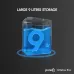 Front 3D illustration view of Pureit Ultima Pro 9 Liter Water Purifier highlighting its 9-liter storage tank.