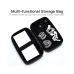 VENTION KBKB0 multi-functional storage bag, organized with earbuds, cables, and power bank, ideal for travel.