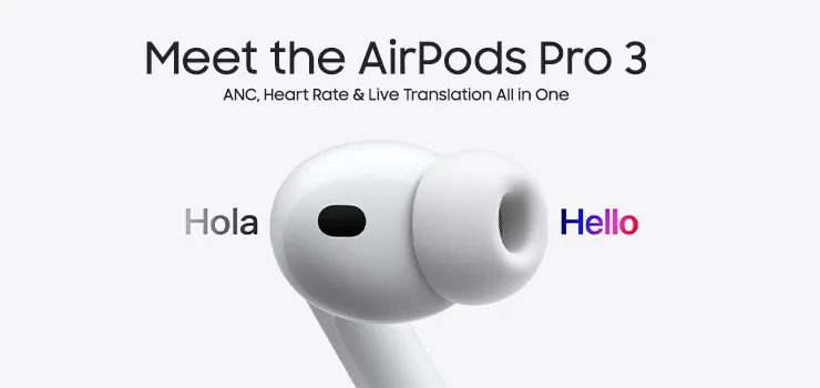 Meet the AirPods Pro 3: ANC, Heart Rate & Live Translation All in One