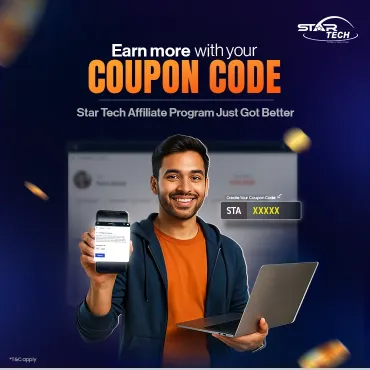 Star Tech Affiliate Program Just Got Better: Now Earn with Custom Coupon Codes