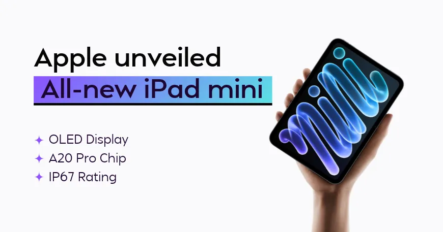 All-New iPad mini is Here with OLED Display