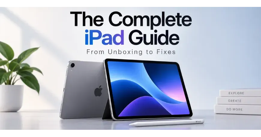 The Complete iPad Guide: Setup, Features, Tips, and Troubleshooting