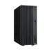 ASUS ExpertCenter V500 Mini Tower PC front view with ribbed design, USB ports, audio jacks, and SD card slot