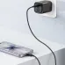 Lifestyle view of ACEFAST 1.2M Type-C Cable charging a smartphone on a desk.