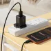 Lifestyle view of ACEFAST C26-04 1.2M 18W Type-C Cable charging a smartphone on a desk.
