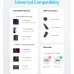 Compatibility chart showcasing the Anker 322 Type-C Cable's universal support for devices like Apple, Samsung, along with USB-C chargers.