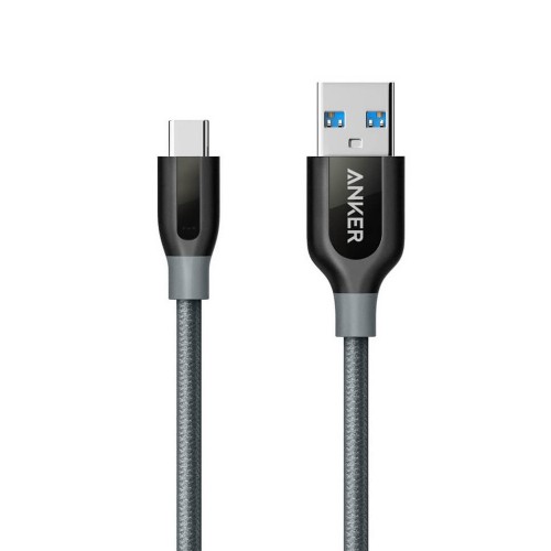 Anker PowerLine+ USB C to USB 3.0 Double-Braided Nylon Cable (A8168)