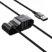 Baseus CALHZ-01 Special Lightning Data Cable with Dual USB Port for Backseat