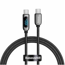 Baseus Display Fast Charging Type-C to Type-C 100W 1M Data Cable