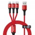 Baseus Halo 3-in-1 USB Data Cable