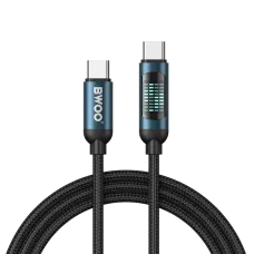 BWOO BO-X304C-C 60W 1M Type C Cable With LED Display