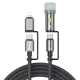 BWOO BO-X307 60W 1.2M 4-in-1 Type C Cable