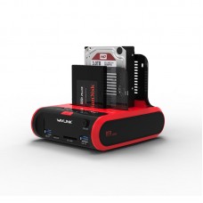 Wavlink WL-ST336A USB 3.0 to SATA Dual Bay External Hard Drive Docking Station