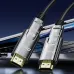 A Dtech DT-HF3010 8K HDMI cable. The image shows the 'Source' and 'Display' ends with shiny metal casings and gold tips.