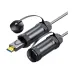 A Dtech DT-HF8060KF 8K HDMI cable. The image shows the ends of the cable with protective waterproof caps.