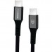 MicroPack MC-CC23 3A TYPE-C TO TYPE-C 2M Cable Black