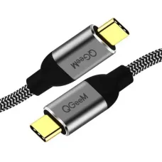 QGeeM QG-CC03-12 Type-C Male to Male 1.2M Cable