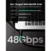 Ugreen 80403 HDMI 2.1 Male to Male 8K Braided Cable