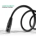 Coiled UGREEN AV130 XLR Cable highlighting durable design and flexible build for reliable audio connections.