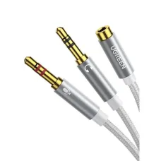 UGREEN AV140 3.5mm Female To Dual 3.5mm Male Audio Splitter Cable #20897