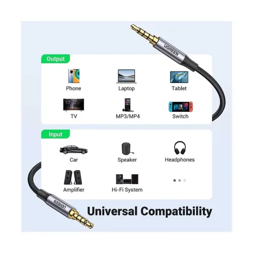 Jack 3.5mm Aux Cable Male to Male 3.5mm Audio Cable Jack for JBL Xiaomi  Oneplus Headphones Speaker Cable Car Aux Cord