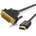Ugreen HD106 HDMI to DVI Cable 3M #10136