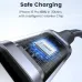 Charging view of UGREEN L502 2M 100W Type-C PD Fast Charging Cable #65250 powering laptop with safe charging display