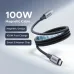 100W magnetic cable UGREEN L520 Type-C to Type-C Magnetic PD Fast Charging 1m Cable #55517