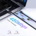 480 Mbps Data transfer of UGREEN L532 Type-C to Type-C PD Fast Charging 2m Cable #65908