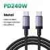 240 watt PD 3.1 charging of UGREEN L532 Type-C to Type-C PD Fast Charging 1m Cable #65907