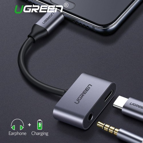 UGreen 50596 Type C to 3.5mm Audio Type C Female Adapter Aluminum case