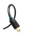 Close view of UGREEN USB Type-A to Mini USB cable showing connector head and durable cable design