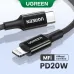 Ugreen US171 1M USB Type-C to Lightning Cable #60751