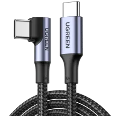 UGREEN US334 USB Type-C to Angled USB Type-C 2M Cable #70645